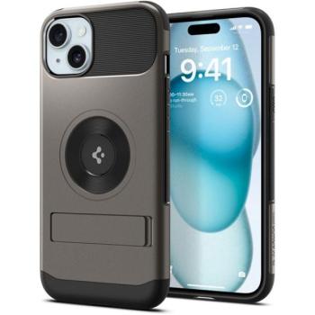 Spigen Slim Armor Apple iPhone 15 tok, Gunmetal, szürke kép