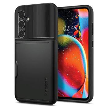 Spigen Slim Armor CS Sam Samsung Galaxy S23 FE fekete ACS06377 tok kép