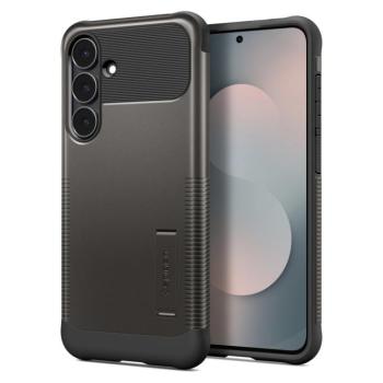 Spigen Slim Armor Mag Samsung Galaxy S25 FE tok, MagSafe, Gunmetal, sötétszürke kép