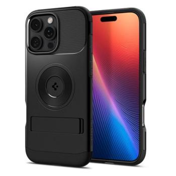 Spigen Slim Armor MagFit Apple iPhone 16 Pro Max tok, MagSafe, fekete kép