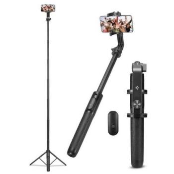 Spigen szelfi bot S560W Tripod Bluetooth fekete kép