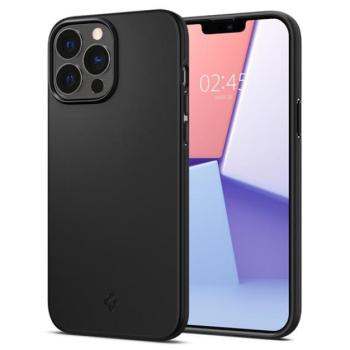 Spigen Thin Fit Apple iPhone 13 Pro tok, Black, fekete kép