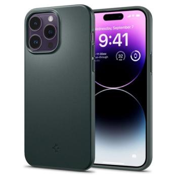Spigen Thin Fit Apple iPhone 14 Pro Max tok Abyss Green, zöld kép