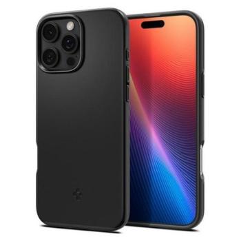 Spigen Thin Fit MagFit Apple iPhone 16 Pro Max tok, MagSafe, fekete kép