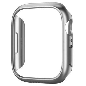 SPIGEN THIN FIT műanyag óra keret (közepesen ütésálló) SZÜRKE Apple Watch Series 7 45mm kép