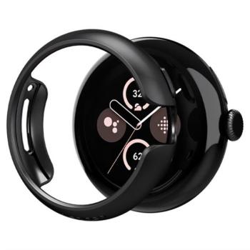 SPIGEN THIN FIT műanyag óra keret (ütésállóság) FEKETE Google Pixel Watch 3 41mm kép