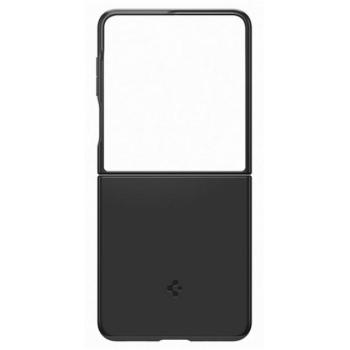 SPIGEN THIN FIT PRO műanyag telefonvédő (matt, ultravékony, kameravédő) FEKETE Samsung Galaxy Z Flip7 (SM-F766) kép