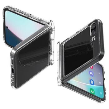 Spigen Thin Fit Pro tok, Samsung Galaxy Z Flip5 tok, átlátszó kép