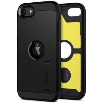 Spigen Tough Armor Apple iPhone SE 2022/2020 tok, Black, fekete kép