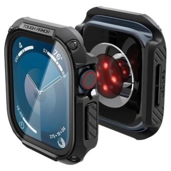 Spigen Tough Armor Apple Watch 10 (46mm) tok, Black, fekete kép