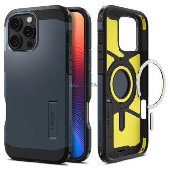 Spigen Tough Armor Mag MagSafe-kompatibilis tok iPhone 16 Pro Max - metálszürke kép