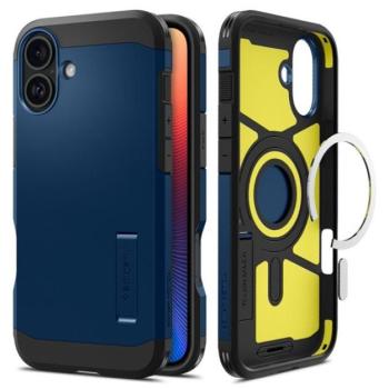 Spigen Tough Armor MagFit Apple iPhone 16 tok, Tough Armor MagSafe, kék kép