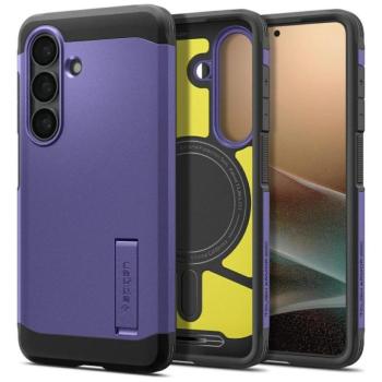 Spigen Tough Armor MagFit Samsung Galaxy S26 Plus tok, MagSafe, Ash Violet, lila kép