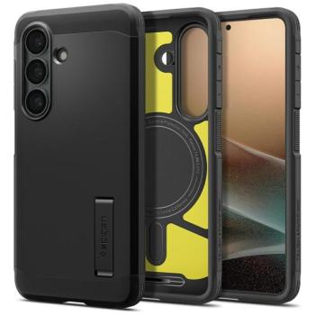 Spigen Tough Armor MagFit Samsung Galaxy S26 Plus tok, MagSafe, Black, fekete kép