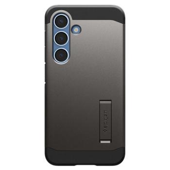 Spigen Tough Armor MagSafe-kompatibilis tok kitámasztóval Samsung Galaxy S25 Plus - fémszürke kép