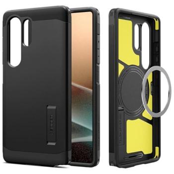 Spigen Tough Armor MagSafe-kompatibilis tok Samsung Galaxy S25 Ultra - fekete kép