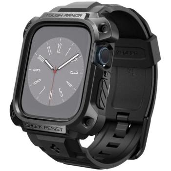 Spigen Tough Armor Pro Metal Apple Watch 7-9 (45 mm) tok / szíj, fekete kép