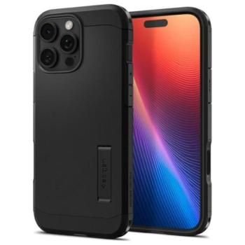 Spigen Tough Armor &quot;T&quot; MAG MagSafe-kompatibilis tok iPhone 16 Pro - fekete kép