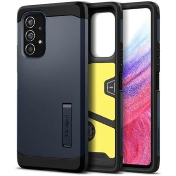 Spigen Tough Armor Samsung Galaxy A53 5G tok, Metal Slate, sötétkék, szürke kép