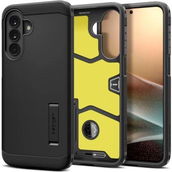 Spigen Tough Armor Samsung Galaxy A57 tok, Metal Slate, fekete kép