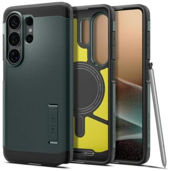 Spigen Tough Armor Samsung Galaxy A57 tok, Metal Slate, kék kép