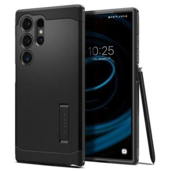 Spigen Tough Armor Samsung Galaxy S24 Ultra tok, fekete kép
