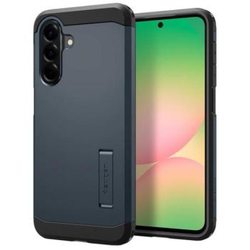 SPIGEN TOUGH ARMOR szilikon telefonvédő (ütésállóság, kitámasztó) SÖTÉTSZÜRKE Samsung Galaxy A56 5G (SM-A566) kép
