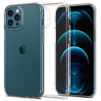 Spigen Ultra Hybrid Apple iPhone 12/12 Pro tok, Crystal Clear, átlátszó kép
