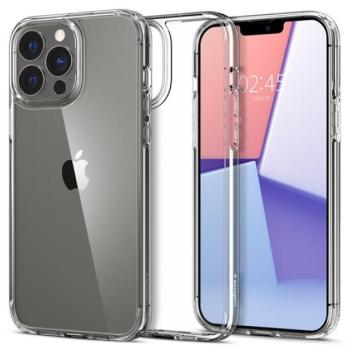 Spigen Ultra Hybrid Apple iPhone 13 Pro Max tok, Crystal Clear, átlátszó kép