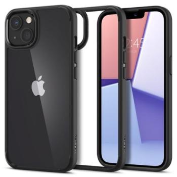 Spigen Ultra Hybrid Apple iPhone 13 tok, Matte Black, fekete kép