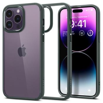 Spigen Ultra Hybrid Apple iPhone 14 Pro Max tok Abyss Green, zöld kép