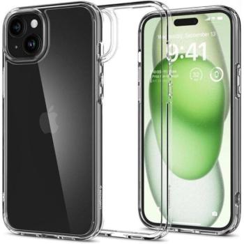 Spigen Ultra Hybrid Apple iPhone 16 Plus tok, Crystal Clear, átlátszó ACS08069 kép
