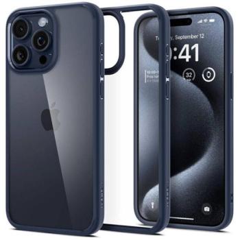 Spigen Ultra Hybrid Apple iPhone 16 Pro Max tok, Navy Blue, kék kép