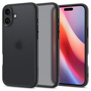 Spigen Ultra Hybrid Apple iPhone 16 tok, Frost, fekete kép