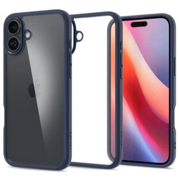 Spigen Ultra Hybrid Apple iPhone 16 tok, Navy Blue, kék kép