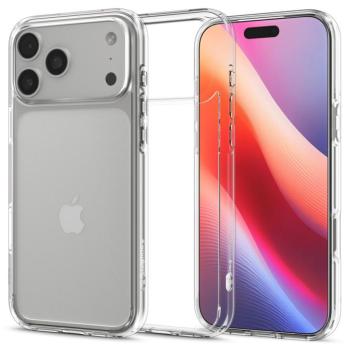 Spigen Ultra Hybrid Apple iPhone 17 Pro tok, Crystal Clear, átlátszó kép