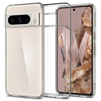 Spigen Ultra Hybrid Google Pixel 8 Pro tok, Crystal Clear, átlátszó kép
