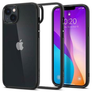 Spigen Ultra Hybrid iPhone 14 matt fekete tok kép