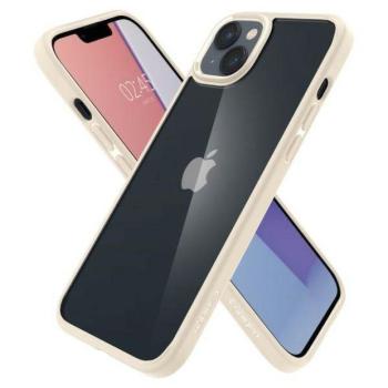 Spigen Ultra Hybrid iPhone 14 Plus homokbézs tok kép
