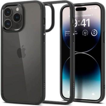 Spigen Ultra Hybrid iPhone 14 Pro Max 6,7&quot; matt fekete tok kép