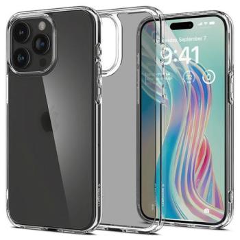 Spigen Ultra Hybrid iPhone 15 Pro Max 6,7&quot; átlátszó ACS06567 tok kép