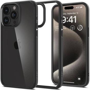 Spigen Ultra Hybrid iPhone 16 Pro Max tok, Matte Black, fekete ACS07996 kép