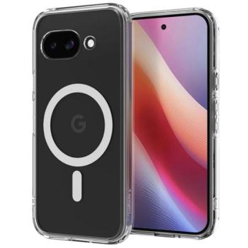 SPIGEN ULTRA HYBRID MAG műanyag telefonvédő (ütésállóság, légpárnás keret, MagSafe) ÁTLÁTSZÓ Google Pixel 9a kép