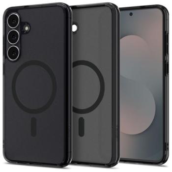 SPIGEN ULTRA HYBRID MAG műanyag telefonvédő (ütésállóság, légpárnás keret, MagSafe) FEKETE Samsung Galaxy S25 FE (SM-S731) kép