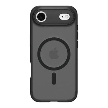 SPIGEN ULTRA HYBRID MAG műanyag telefonvédő (ütésállóság, légpárnás keret, matt, MagSafe) FEKETE Apple iPhone 17 Air kép