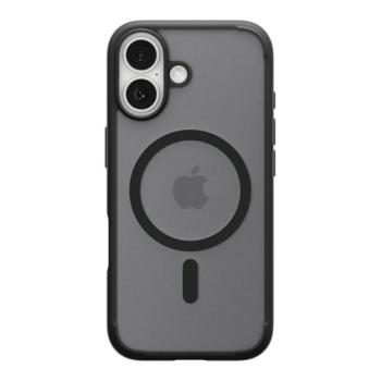 SPIGEN ULTRA HYBRID MAG műanyag telefonvédő (ütésállóság, légpárnás keret, matt, MagSafe) FEKETE Apple iPhone 17 kép