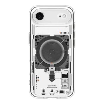 SPIGEN ULTRA HYBRID MAG NEO ONE műanyag telefonvédő (ütésállóság, légpárnás keret, MagSafe) ÁTLÁTSZÓ Apple iPhone 17 Air kép