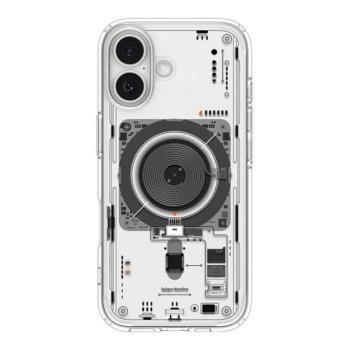 SPIGEN ULTRA HYBRID MAG NEO ONE műanyag telefonvédő (ütésállóság, légpárnás keret, MagSafe) ÁTLÁTSZÓ Apple iPhone 17 kép