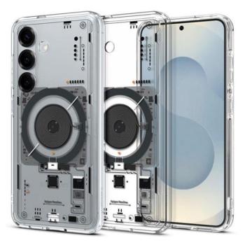 SPIGEN ULTRA HYBRID MAG NEO ONE műanyag telefonvédő (ütésállóság, légpárnás keret, MagSafe) ÁTLÁTSZÓ Samsung Galaxy S25 (SM-S931) kép