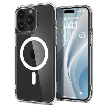 Spigen Ultra Hybrid MagFit Apple iPhone 15 Pro Max tok, MagSafe, fehér kép